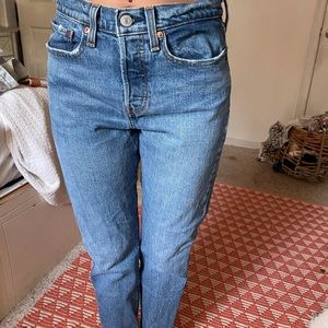 Levi wedgie jeans